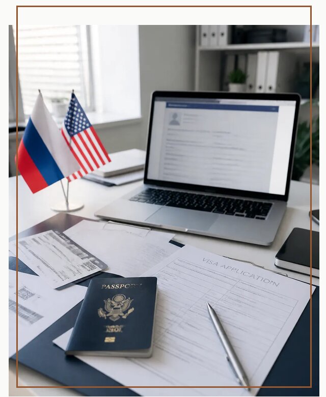 Оформление визы в США для туристов и бизнеса в Вологде