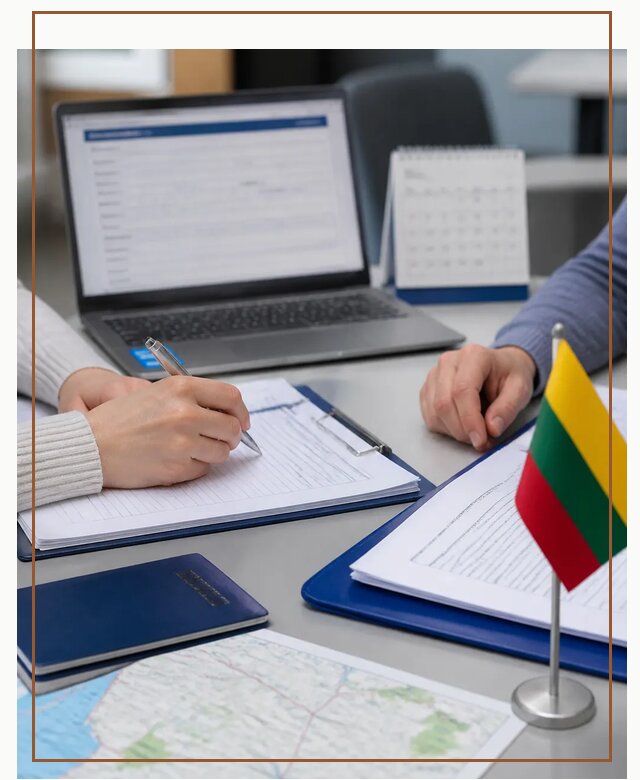 Профессиональное оформление визы в Литву для поездки в Вологде