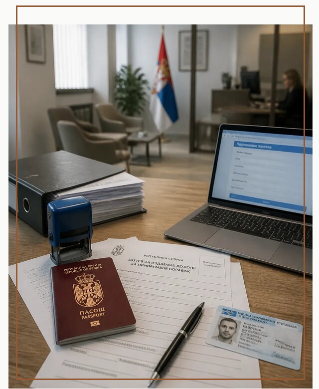 Оформление ПМЖ в Сербии для переезда в Вологде под ключ