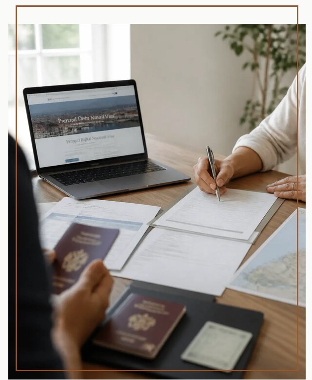 Оформление Digital Nomad и ВНЖ Португалии в Вологде